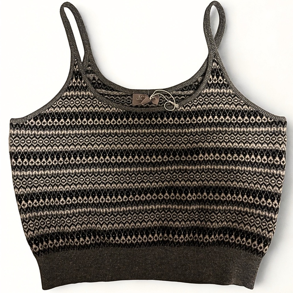 Jcrew Fair Isle Tank
